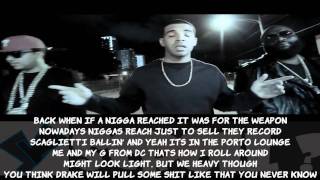 Rick Ross- Stay Schemin Official Video LYRICS ON SCREEN (Feat. Drake & French Montana) YScRoll