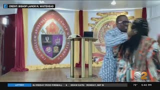 Confrontation at Bishop Lamor Miller-Whitehead's sermon caught on video