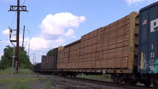 Quickclip: Conrail OI-16 around Browns Yard with a Leslie RS5T 7/14/19