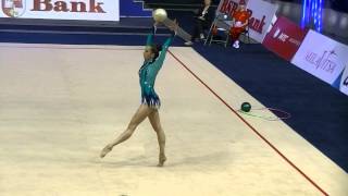 Halkina Katsiarina (BLR)  ball Qual Cup of World 2014 Minsk