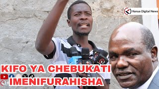 'Kifo ya CHEBUKATI inanifurahisha, I can't mourn him, Alituletea shida!' Raila man celebrates!!