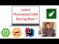 [NEW] Learn Thymeleaf with Spring Boot 3 | Full Course | #springboot #thymeleaf #java #fullcourse