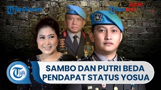 Ferdy Sambo \u0026 Putri Candrawathi Mulai Tak Kompak, Berbeda Keterangan Terkait Status Brigadir Yosua