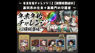 【年末年始チャレンジ2】レムゥ×炭治郎パーティ【パズドラ】