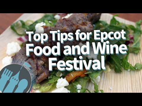 Best Tips for the Epcot Food and Wine Festival!