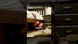This girl is hiding under the bed from robbers 😱 #shorts #viral #movies #cinemarecap