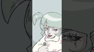 『強い女』を描くと自分まで強くなった気がする絵描き#shorts