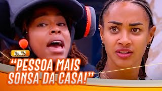 ALINE DISCUTE COM THAMIRIS: VOCÊ É EXTREMAMENTE CARA DE PAU!😱🤯 | BBB 25