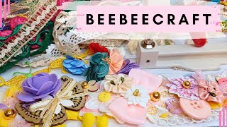 Beebeecraft Unboxing \u0026 ✂️Paper/Fabric Snippet Roll