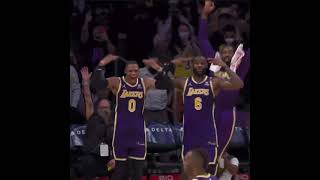 Dwight Howard Ends the Game off With a 3 Pointer 🔥🔥🏀 | LAKERS VS CAVS | #Shorts #nbaseason #nba2k