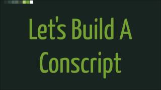 Let Us Build A Conscript