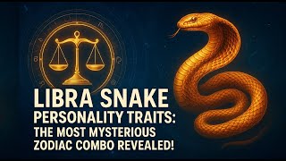 Libra Snake Personality Traits: The Most Mysterious Zodiac Combo Revealed!