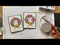 arrange a wreath birthday card