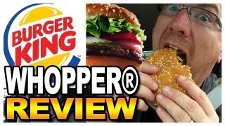 Burger King WHOPPER® Sandwich Meal Review 🍔👑 