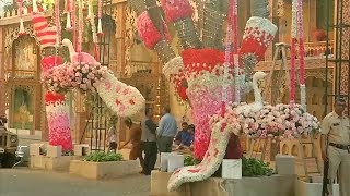 Akash Ambani - Shloka Mehta's Grand Wedding Decoration At Antilia