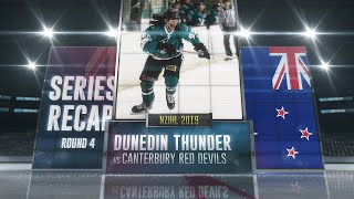 NZIHL 2019 | Series Recap: Red Devils v Thunder - Round 4