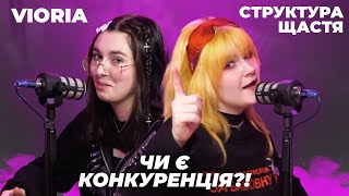 ТРИМАЙ PODCAST #2 - СТРУКТУРА ЩАСТЯ, vioria - крінж, критика, конкуренція