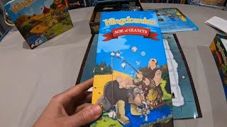 Kingdomino Age of Géants - Comment jouer une partie avec videorègle fr du jeu. Blue Orange.