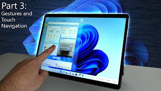 Windows 11 on Surface Pro X Deep Dive Part 3: Gestures and Touch Navigation