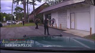 NUNCA DESOBEDEÇA UM POLICIAL AMERICANO!