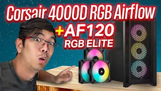 รีวิว Corsair 4000D AIRFLOW RGB เคส คอมงบ 4,890บาท เรียบๆแต่ดูดี