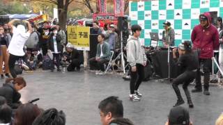 ALLSTYLES 2round 1 / SSDW 2015 Shibuya StreetDance Week DANCE BATTLE