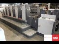 shinohara 75 5vh for sale   used five colour offset printing machine   Gab Supplies Ltd   2004