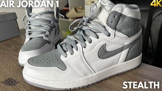 Air Jordan 1 Stealth On Feet Review