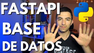 Crea Tu Propia API Con BASE DE DATOS | Tutorial Fast API Python