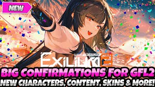 *BIG NEW CONFIRMATIONS!!* BRAND NEW CHARACTERS, CONTENT, SKINS & MORE!! (Girl's Frontline 2 Exilium