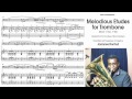 j. rochut melodious etudes for trombone no. 06