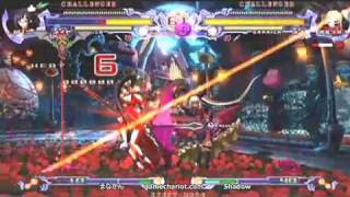 BlazBlue 050609 - Manakan/Manakan/Kame vs. Nise Pachi/Shadow/Shadow