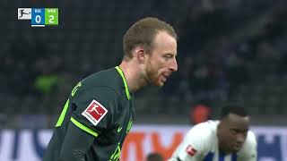 Hertha 0 - 5 Wolfsburg (Bundesliga 2022 - 2023 Matchday 17 Highlights)
