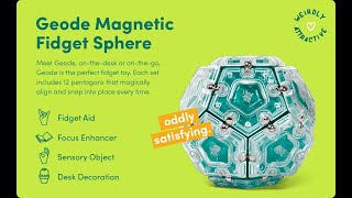 Speks Geode Magnetic Fidget Sphere