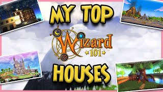 MY TOP WIZARD101 HOUSES!