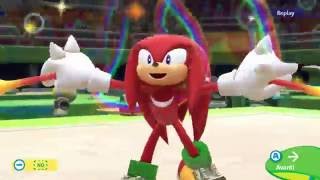 Mario & Sonic at the Rio 2016 Olympic Games (Wii U) - Rhythmic Gymnastics - all Knuckles routines