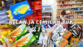 Belanja bulanan juni 2022 khusus cemilan hehe | #grocery shopping