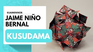 Kusudama ball - Learn How to Make a Perfect Kusudama Ball in Only 5 Minutes!
