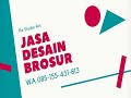 TERDEKAT WA 085-155-431-813 Jasa Desain Brosur Makanan Bandung