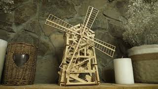 Wood Trick 'Windmill' 3D puzzle Wooden Model KIT
