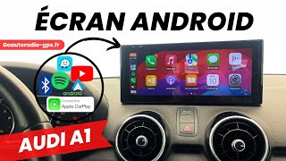 Transformez votre Audi A1 Avec un Écran Android compatible Carplay Et Android Auto