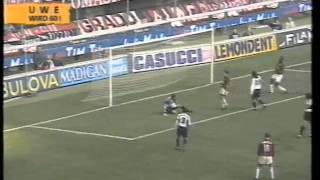 Serie a 1996/1997: AC Milan vs Atalanta 1-1 - 1996.11.03 -