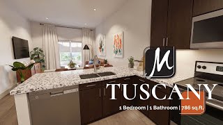 Marcella at Gateway | Tuscany 1 Bedroom 1 Bathroom | 786 sq.ft. | Chesterfield, VA