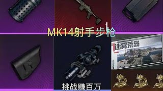 卓越枪械挑战第一期 本期挑战MK14射手步枪