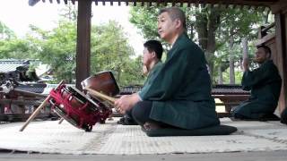 根津神社 お囃子　根津 鼓連