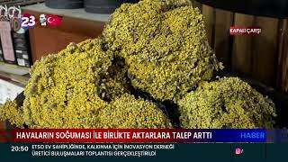 HAVALARIN SOĞUMASI İLE BİRLİKTE AKTARLARA TALEP ARTTI