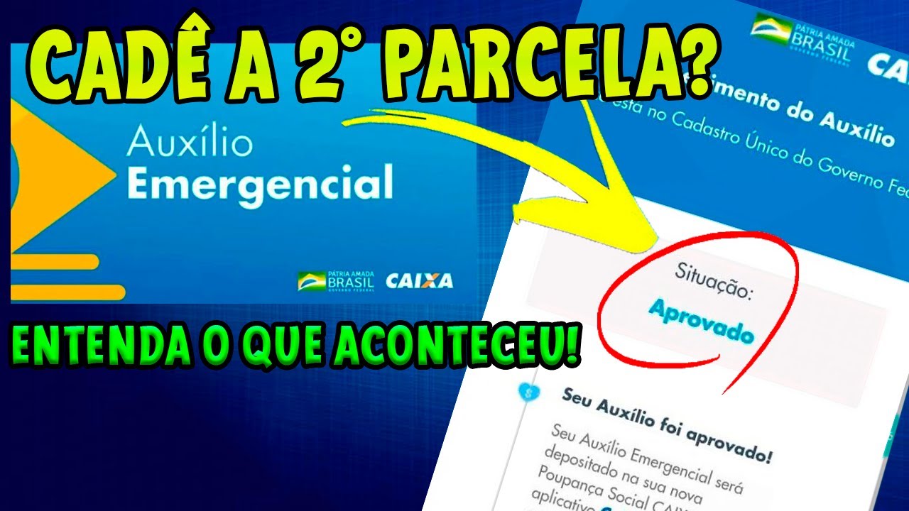 CADÊ MINHA 2 PARCELA DO AUXÍLIO EMERGENCIAL? JÁ PASSOU MEU DIA DE ...