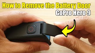 GoPro Hero 9: How to Remove the Battery Door