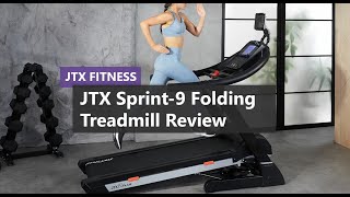🥇 JTX Sprint-9 Folding Gym Treadmill Review