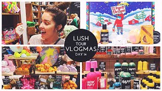 Lush Store Tour! Demos, Gifts, \u0026 Every Day Must Haves! | VLOGMAS DAY 14